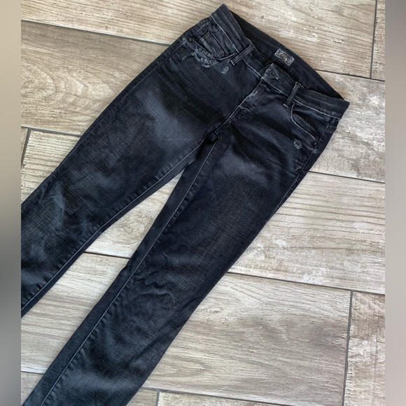 • MOTHER • The Looker Denim Jeans in Destroyed Ride • SZ 25 • Retail $238 - Picture 8 of 15